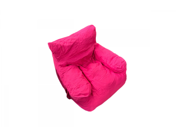 Pouf Chair With Amrests Pink Avec Accoudoirs