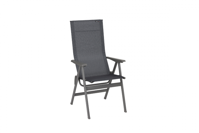 Chaise ZEN IT  Batyline® Duo Obsidian Alu titane