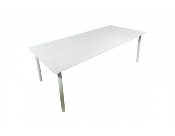 Ensemble Repas Durham 220x100 White 8 places