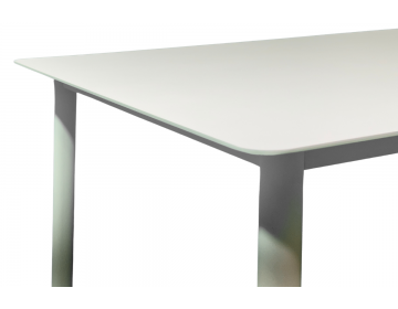 Ensemble Repas Durham 220x100 White 8 places