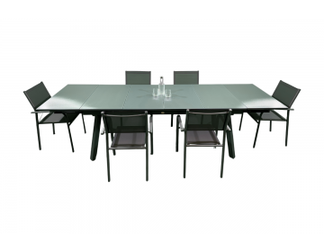 Ensemble Repas Agra 200: 250: 300x100 jusqu'à 10 pl. Duca Graphite/Gris