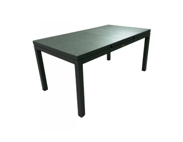 Ensemble Repas Gabon 160: 210 x90 Charcoal Plateau Kedra 6 pl. Karol