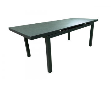 Ensemble Repas Gabon 160: 210 x90 Charcoal Plateau Kedra 6 pl. Karol