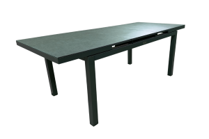 Ensemble Repas Gabon 160: 210 x90 Charcoal Plateau Kedra 6 pl. Karol