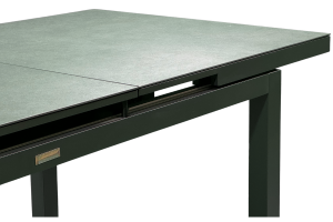 Ensemble Repas Gabon 160: 210 x90 Charcoal Plateau Kedra 6 pl. Karol