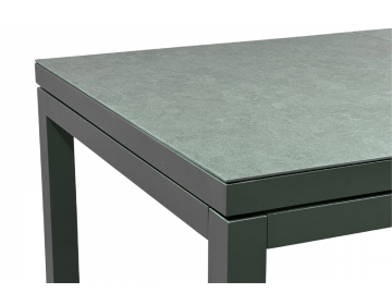 Ensemble Repas Gabon 160: 210 x90 Charcoal Plateau Kedra 6 pl. Karol