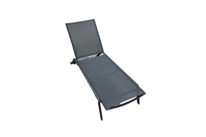 Lit de Soleil Hydra SL Alu Black Mat Textilène Black