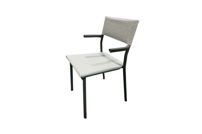 Chaise Oron Batyline Duo Galet/Titane