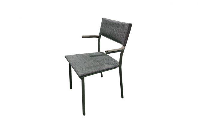 Chaise Oron Batyline Duo Obsidian/Titane