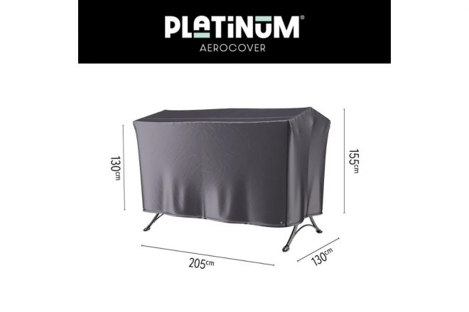 lounge Swing chair cover 205x130xH130/155 Anthracite banc balançoire