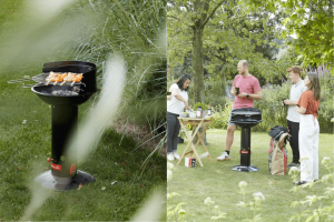 Barbecue Charbon Loewy Ø 40 Noir