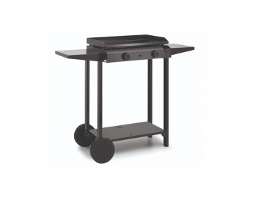 Chariot pour Plancha Base 60 Noir