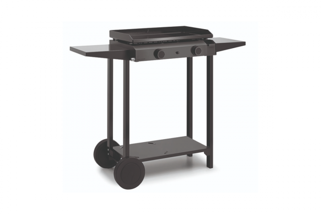 Chariot pour Plancha Base 60 Noir