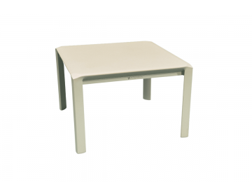 Table basse Aspen 45X45X30 Alu White Mat