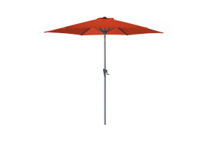 Parasol Alu D350 Manivelle - Paprika